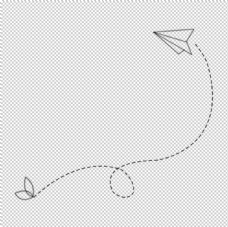 平面设计纸飞机图片