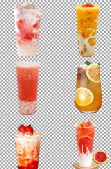 夏日饮品果汁冷饮图片