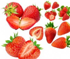 莓果水果草莓红色图片
