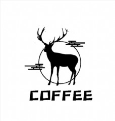 
                    鹿剪影 鹿logo图片
