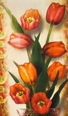 
                    花卉装饰画图片
