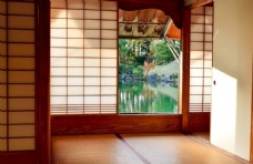 休闲沙发日式房子图片