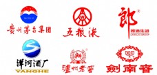 酒标志六大名酒logo图片