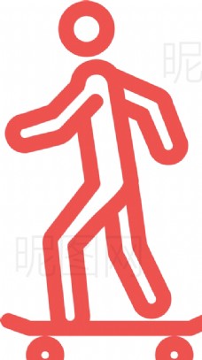 红跑车滑滑板图片