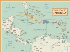 
                    加勒比海地图图片
