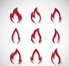 PSD格式文件创意火焰图标图片