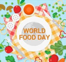 豌豆世界粮食日餐盘图片