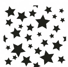 女童印花五角星图片