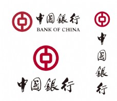 国外名家矢量LOGO中国银行logo图片