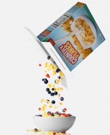 冰淇淋海报零食包装样机图片
