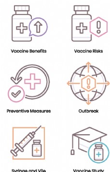 其他生物疫苗接种图标图片