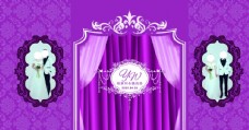 
                    粉紫色婚礼图片
