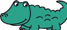 
                    鳄鱼插画图片
