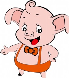 猪饲料猪卡通猪矢量猪图片